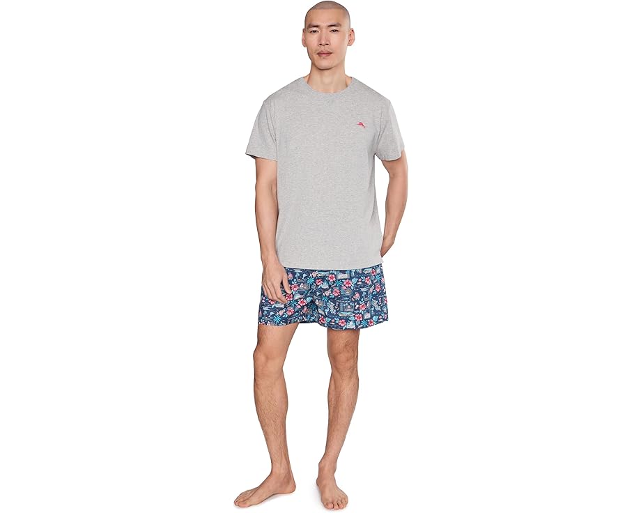 Футболка Tommy Bahama из хлопка и модала с коротким рукавом
