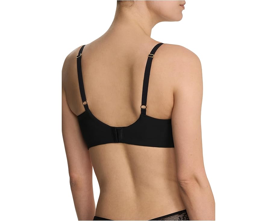 Бюстгальтер T-shirt с длинным основанием и кружевом Heavenly Full Coverage Natori