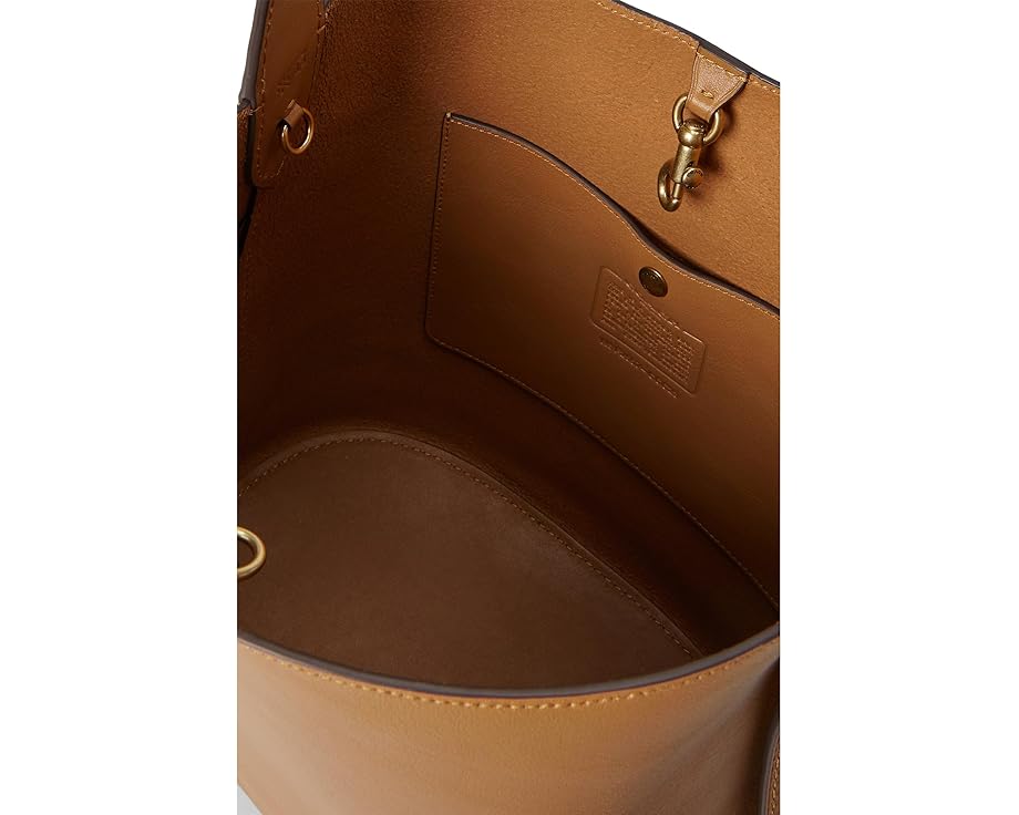 Ведро сумка COACH Bleecker Bucket Bag из кожи с вынимаемым мешочком