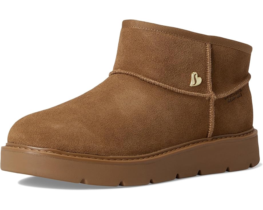SKECHERS Keepsakes Cozy мини ботинки без шнуровки с утеплением из шерсти и стелькой Memory Foam