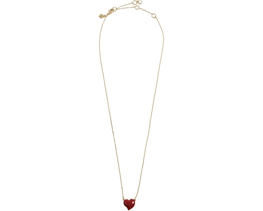 Кулон Amour от Kate Spade New York в форме сердца на цепочке