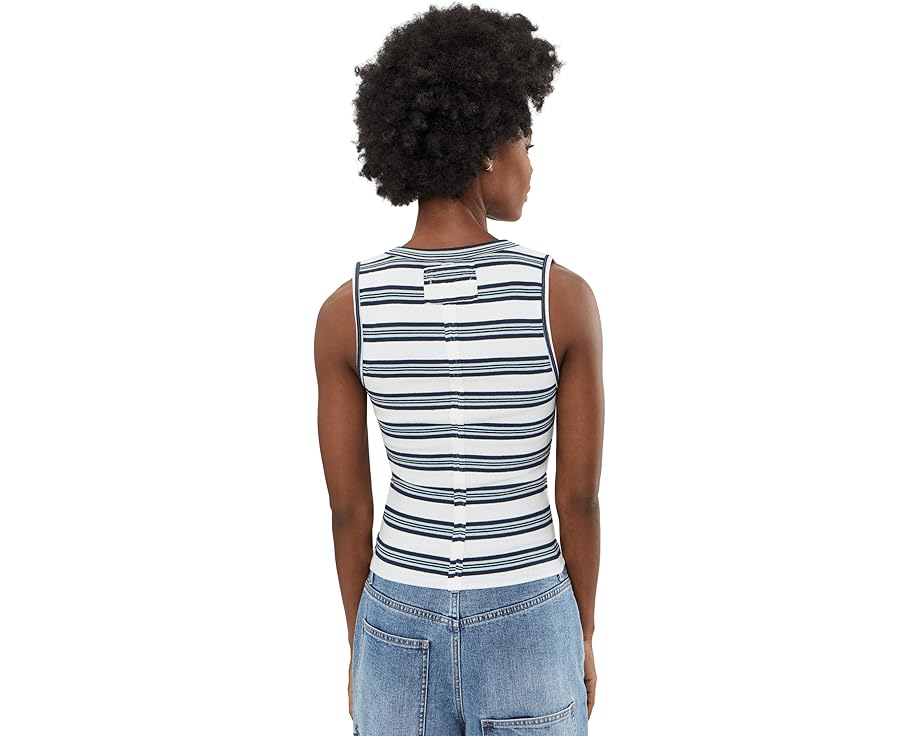 Топ Henley в полоску Free People Jamie Henley Stripe