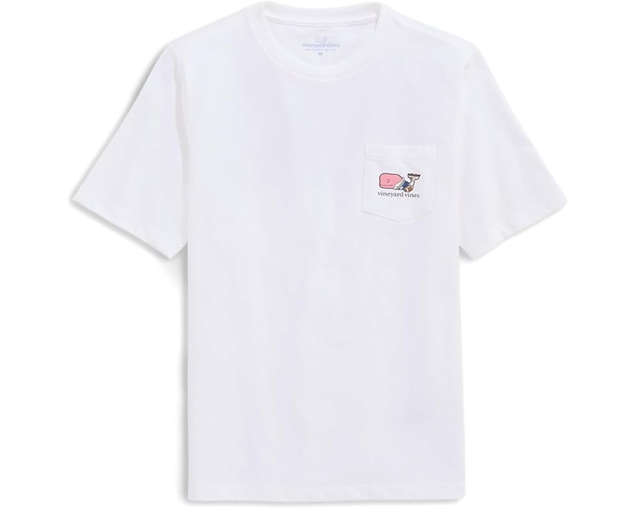 Футболка с принтом и карманом Vineyard Vines для детей