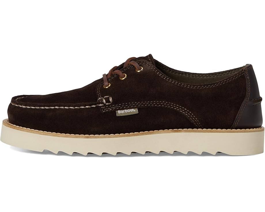 Туфли Derby Barbour Aydon из мягкой замши с клиновидной подошвой