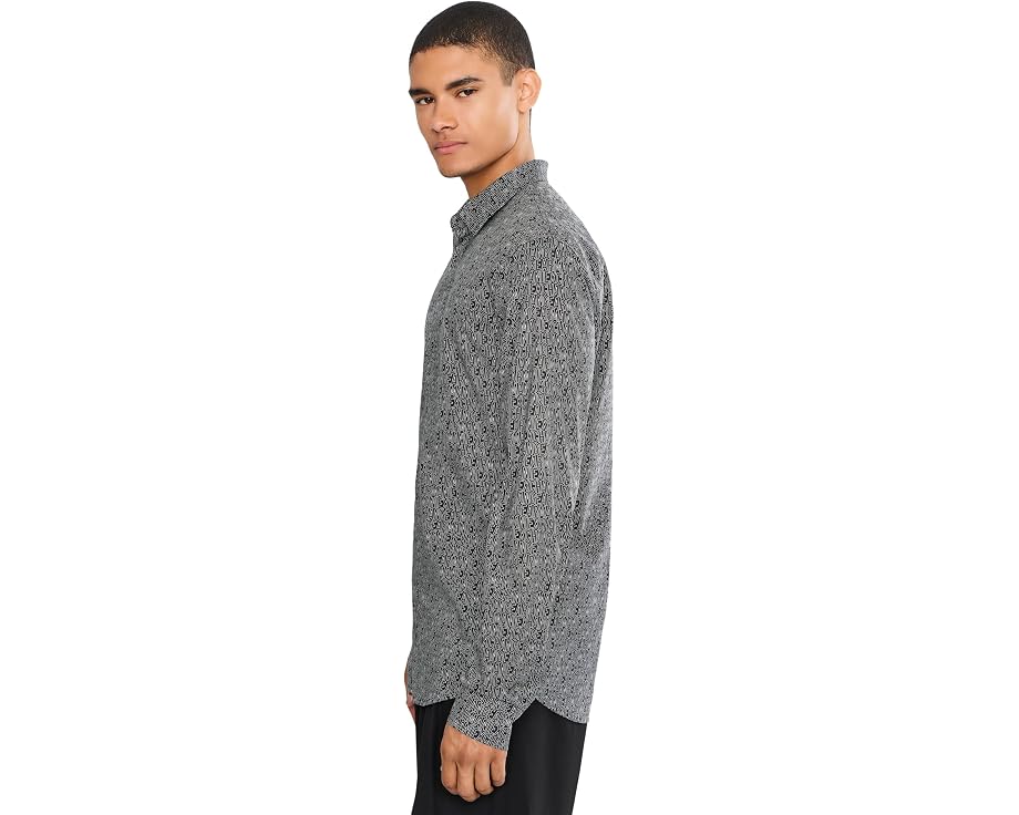 Рубашка Armani Exchange из хлопкового поплина со стрейчем