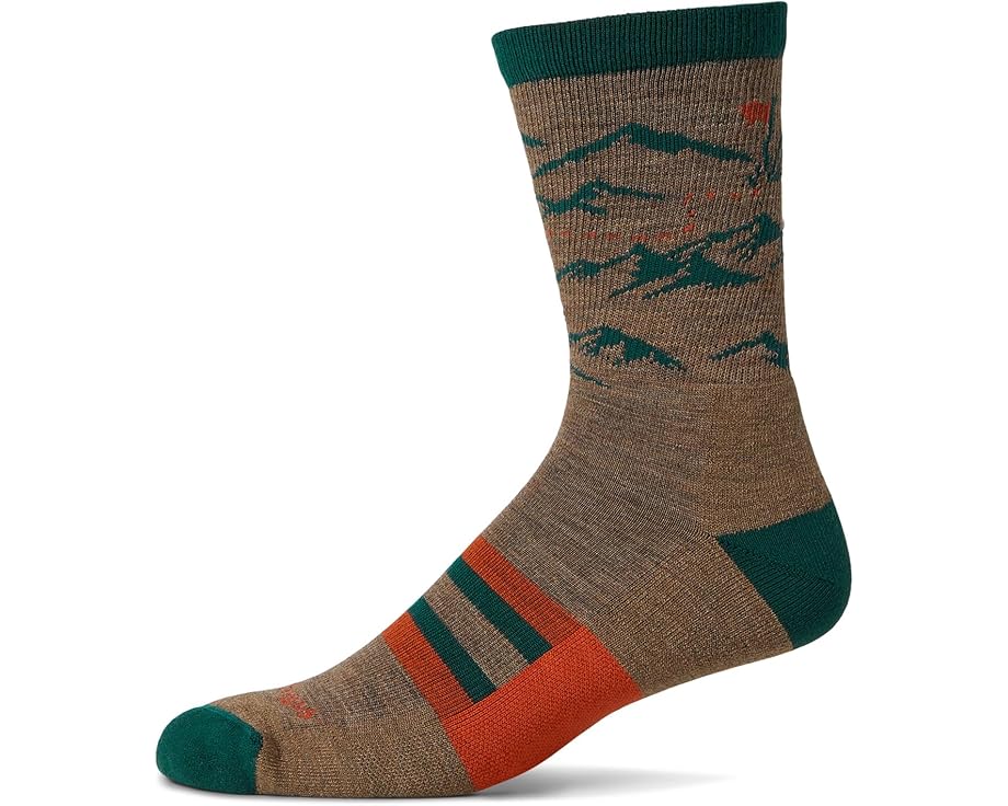 Носки Darn Tough Vermont Hike Hike Hut Micro Crew с амортизацией из смесовой шерсти
