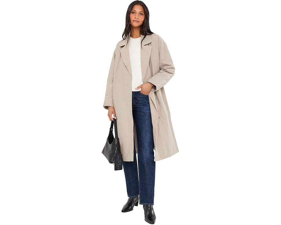 Пальто Eileen Fisher хлопковое стеганое тренч