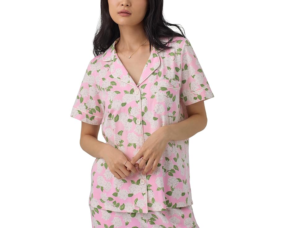 Bedhead PJs женский укороченный комплект пижамы Organic Cotton Classic Cropped