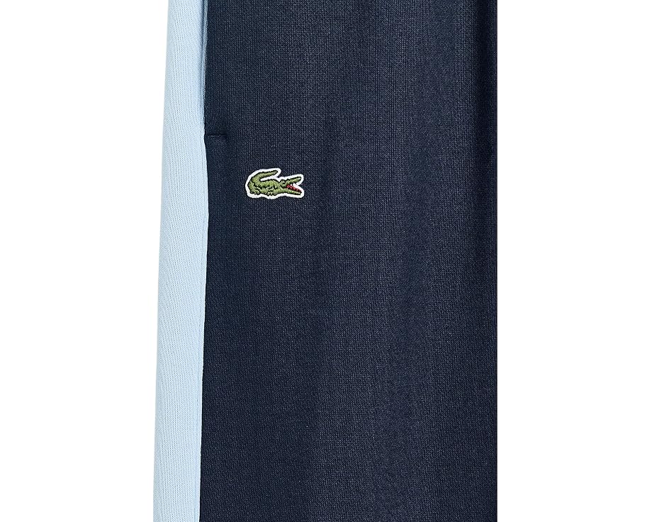 Детские спортивные брюки Lacoste Color-Block с контрастными вставками