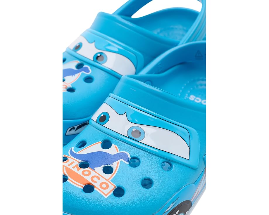 Crocs Crocband Cars Молния Маккуин светящиеся клоги для малышей