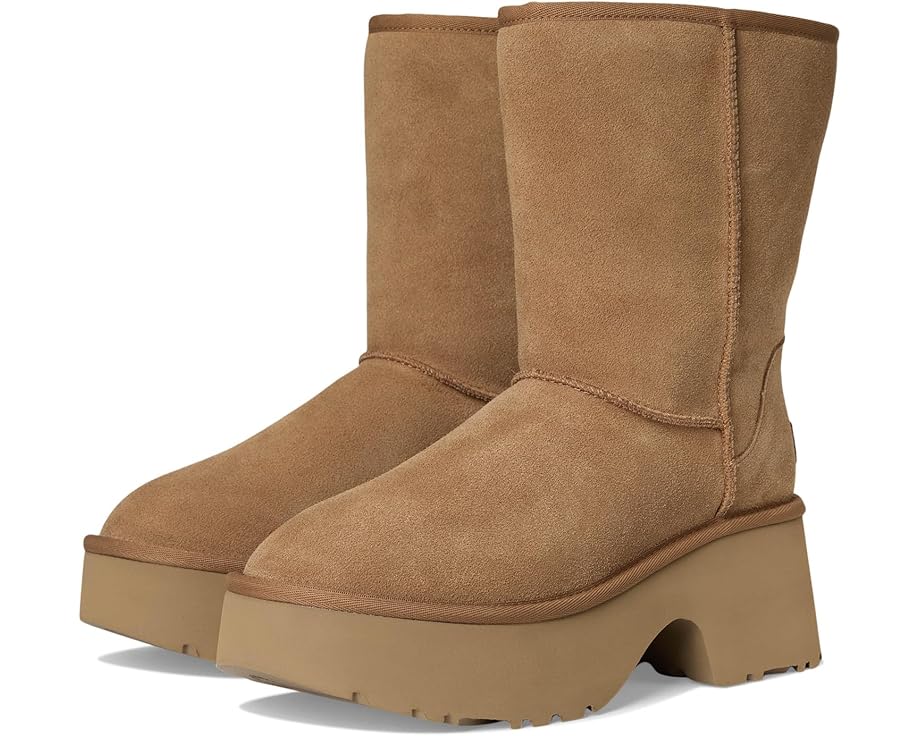 Ботильоны UGG Classic Short New Heights на платформе и каблуке