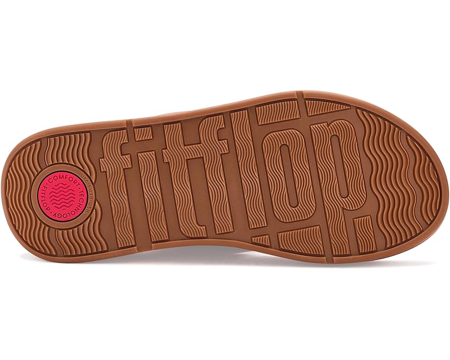 Сандалии FitFlop F Mode Knot с узлом из мягкой кожи и задним ремешком