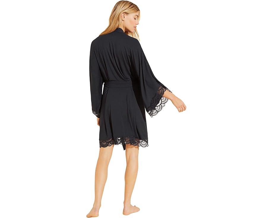 Халат-кимоно Eberjey Mariana Mademoiselle из ткани TENCEL Modal с кружевом