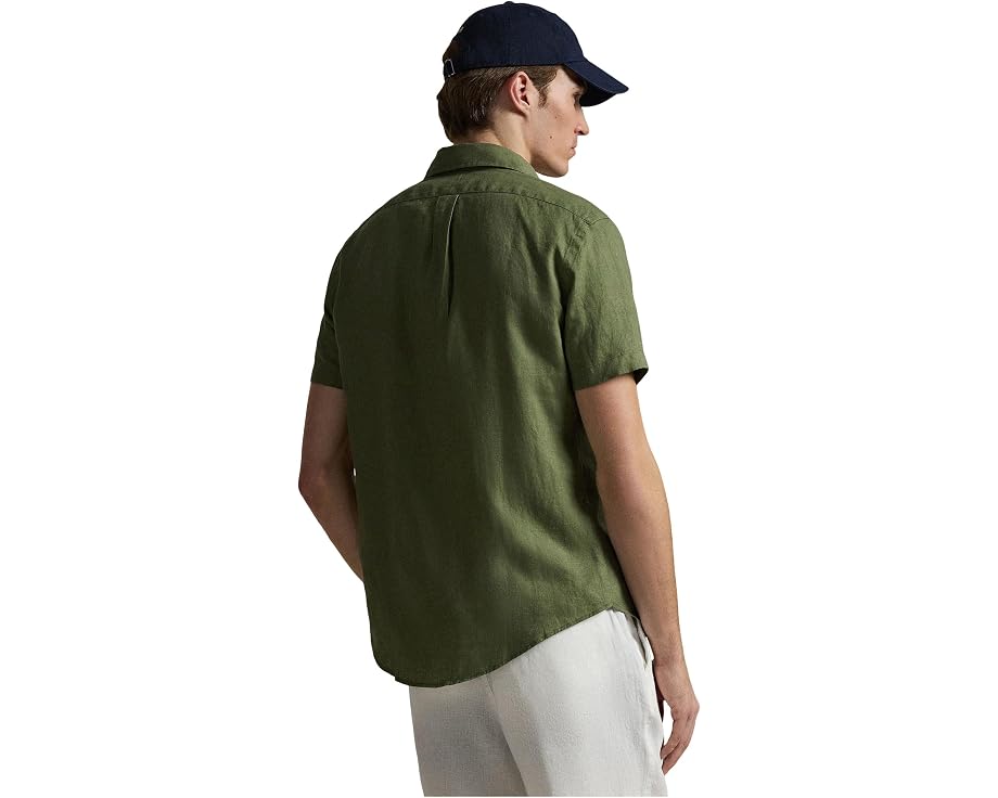 Классическая льняная рубашка Polo Ralph Lauren Ceramic White