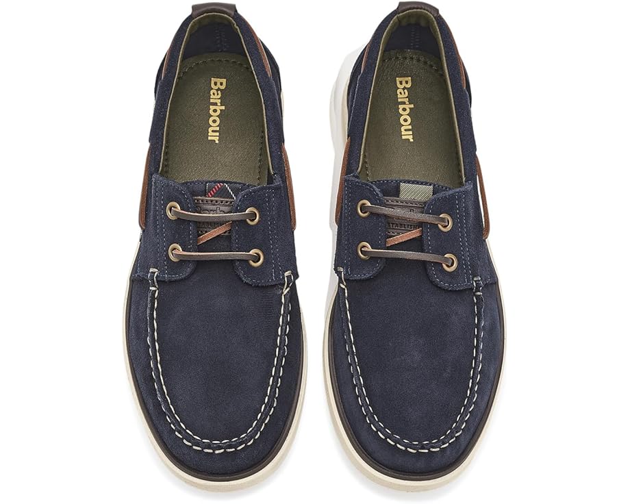 Ботинки Barbour Rothley в морском стиле из мягкой замши