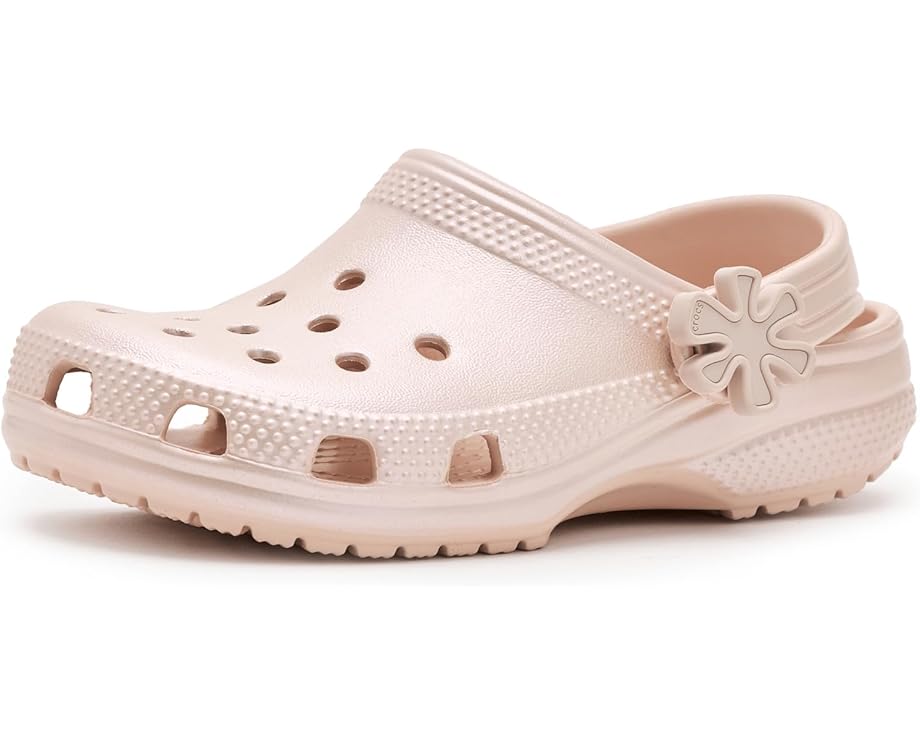 Детские классические блестящие сабо Crocs Kids Classic Pearl Shine Clogs