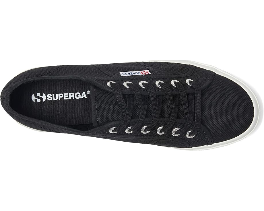 Кроссовки Superga 2790 Platform на платформе из хлопкового канваса