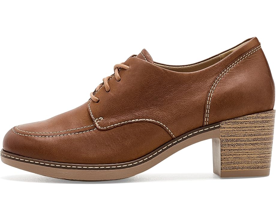 Туфли Maris на шнуровке от Dansko с каблуком из стопки