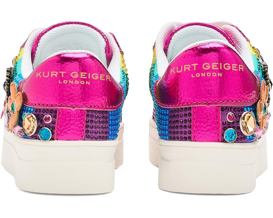 Кроссовки Kurt Geiger London Kids Mini Laney Tutti Frutti с яркой отделкой