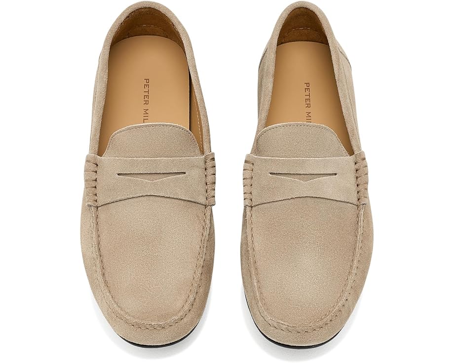 Peter Millar Suffolk замшевые лоферы-драйверы на низком ходу