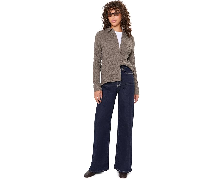 Рубашка Eileen Fisher с жаккардовым узором
