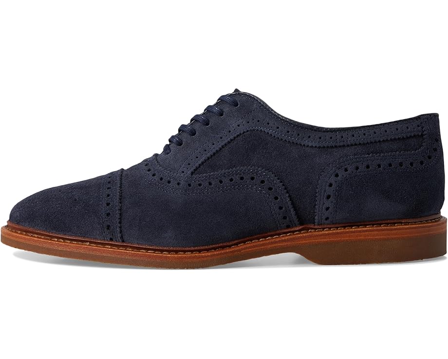 Оксфорды Allen Edmonds Strand Verse с перфорацией на резиновой подошве