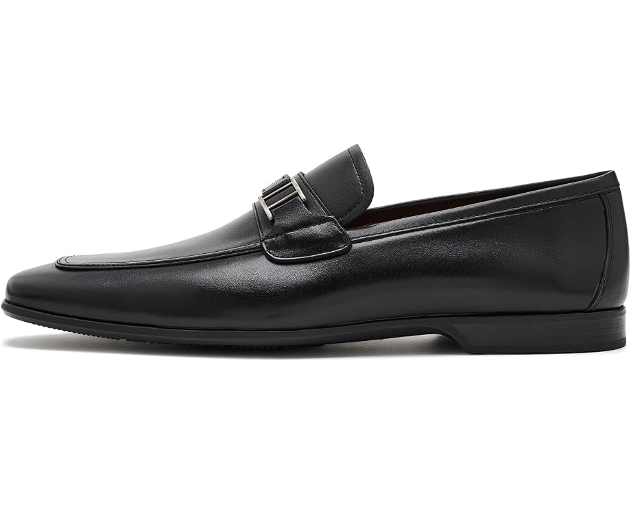 Черные лоферы Magnanni Tazz Side Bit с металлической вставкой