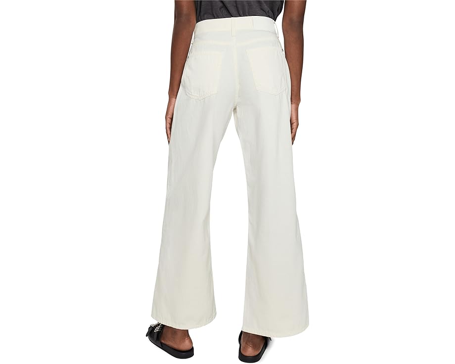 7 For All Mankind джинсы Lotta Ankle in Linen Ostuni с высокой посадкой