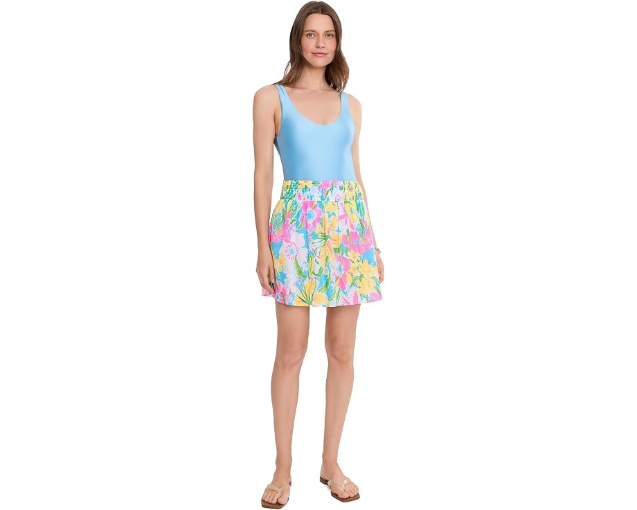 Пляжная юбка Enzo от Lilly Pulitzer с принтом
