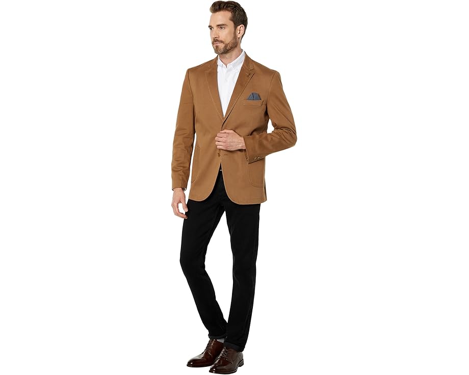 Пиджак Johnston & Murphy Washed Cotton из хлопка