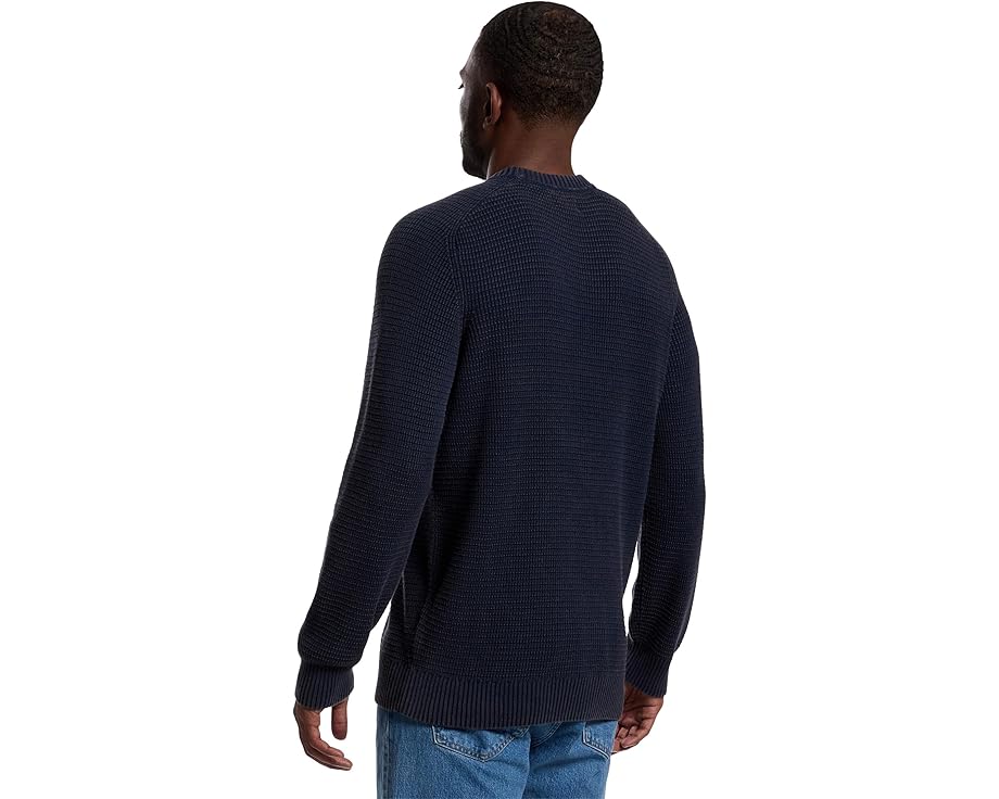 Свитер Textured Washed Cotton с круглой горловиной и фактурной поверхностью от L.L.Bean
