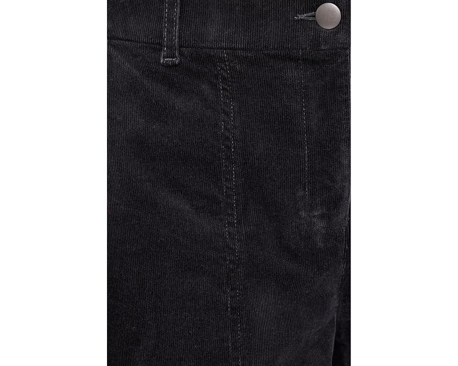 Брюки Eileen Fisher Petite Organic Cotton Stretch Corduroy Ankle Arch черные