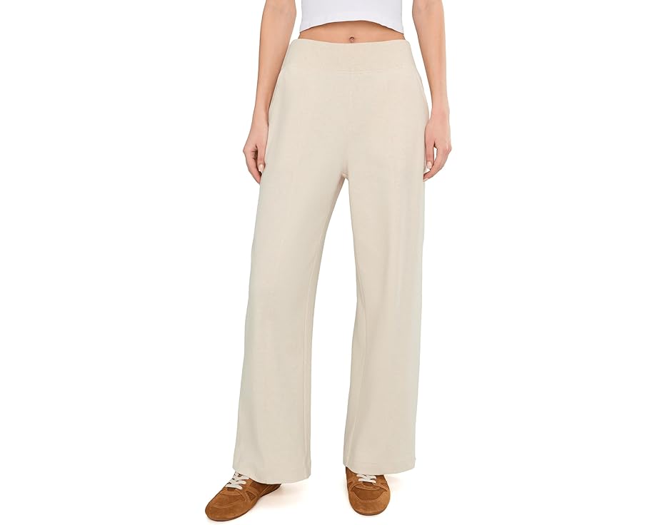 Широкие брюки PACT Airplane Pintuck Wide Leg с высокой талией