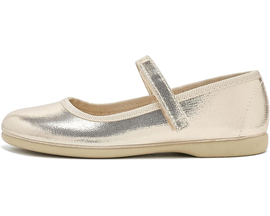 Туфли Childrenchic Mila Mary Jane из серебристой кожи