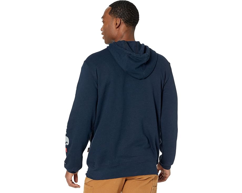 Толстовка Carhartt Force с капюшоном, огнестойкая, среднего веса, с логотипом