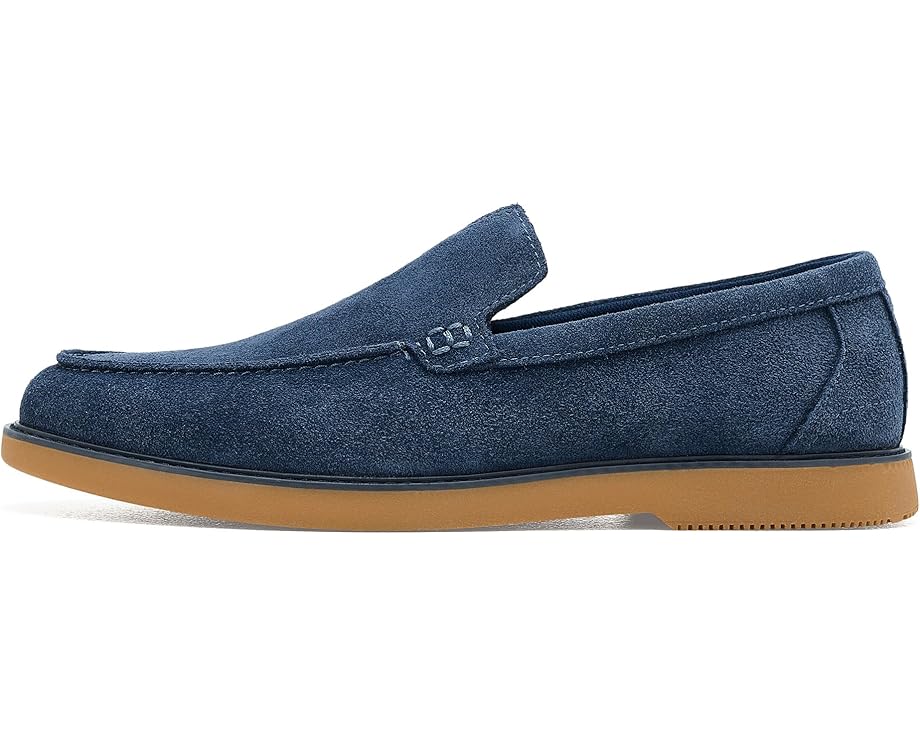 Замшевые лоферы TOMS Marcos на устойчивом каблуке
