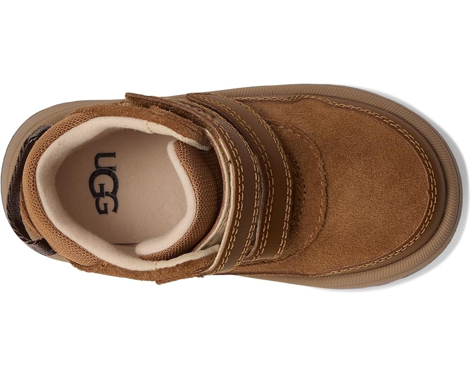 Кроссовки Rennie от UGG Kids из замши и кожи с застежкой на липучке