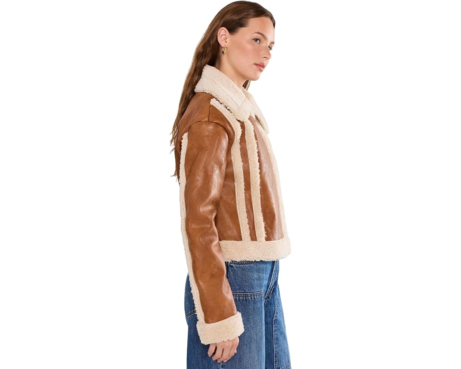 Куртка Laurel Canyon Jacket из экокожи с мехом от Show Me Your Mumu