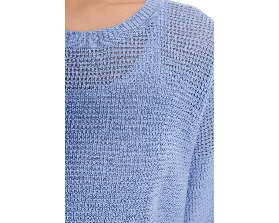 Свитер Eileen Fisher Petite с круглым вырезом из перуанской хлопковой смеси