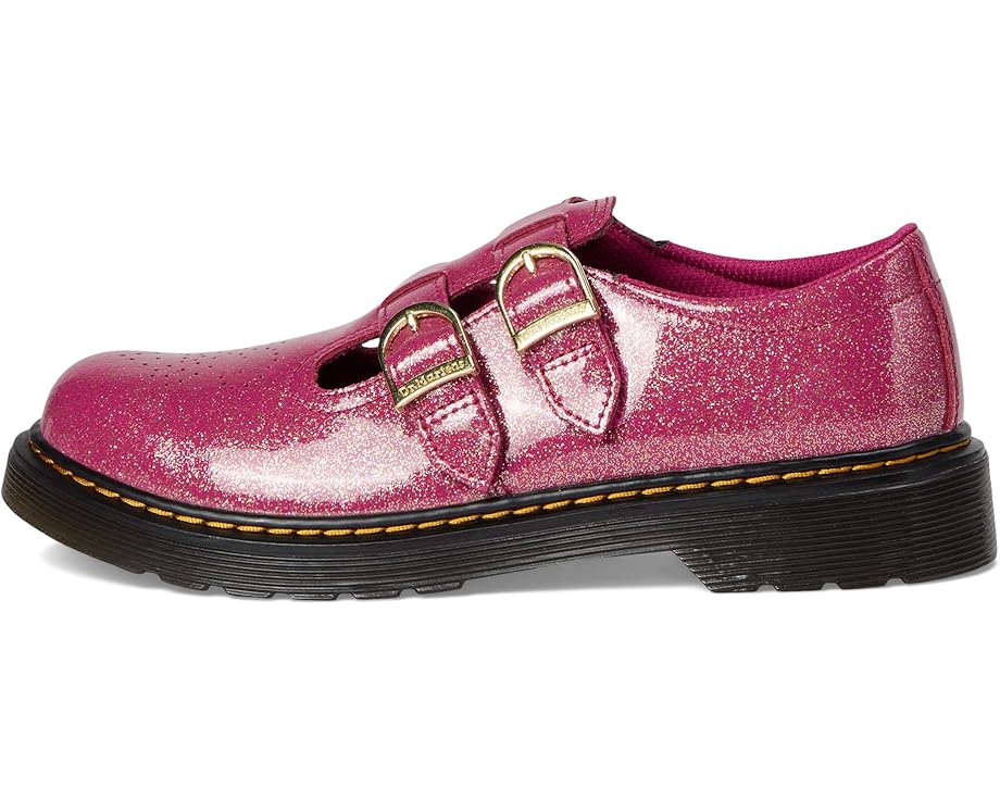 Туфли Mary Jane Dr. Martens 8065 J для детей с перфорацией и пряжками