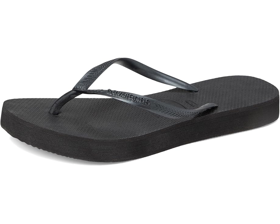 Сланцы Havaianas на платформе с амортизирующей стелькой
