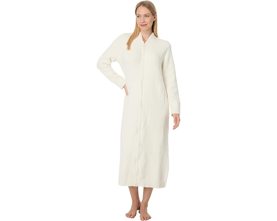 Халат Barefoot Dreams CozyChic Full Zip V-Neck с двусторонней молнией