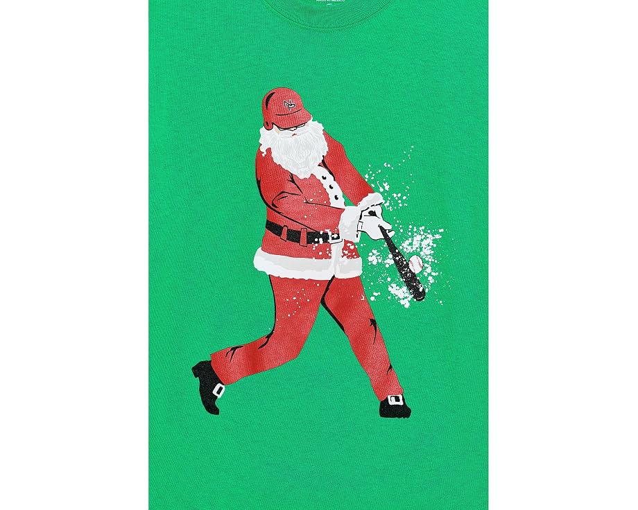 Футболка бейсбольная ChalkTalk SPORTS Home Run Santa
