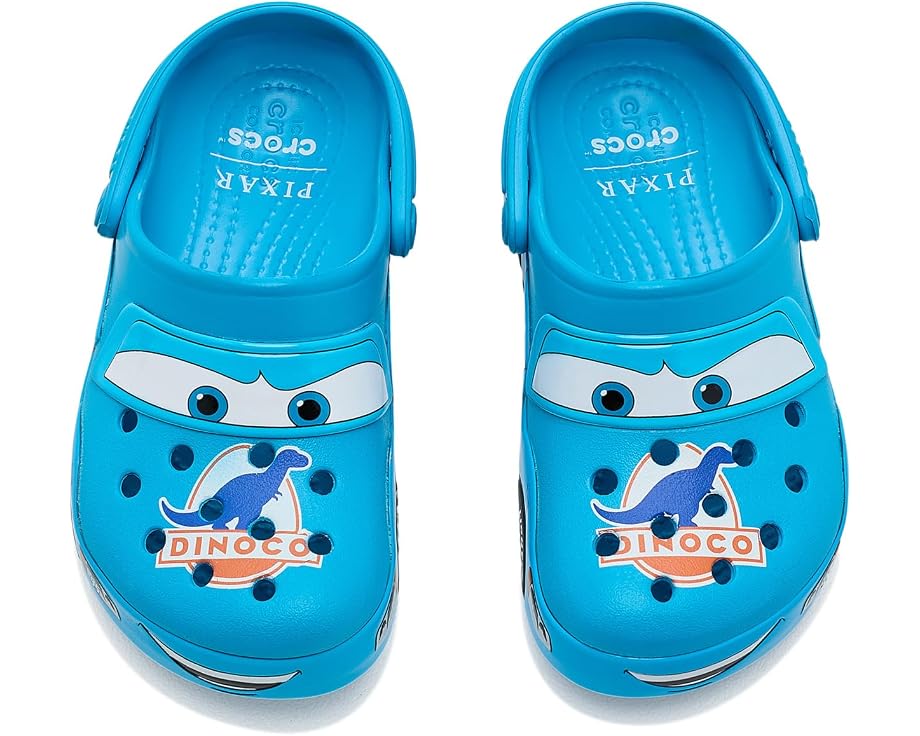 Crocs Crocband Cars Молния Маккуин светящиеся клоги для малышей