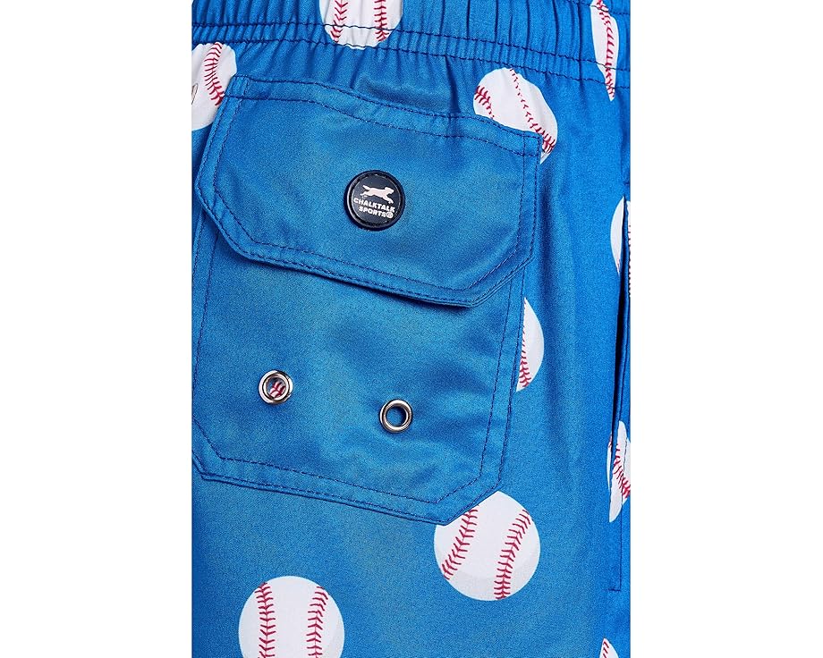 Детские плавки Baseball Swim Trunks от ChalkTalk SPORTS с бейсбольным принтом