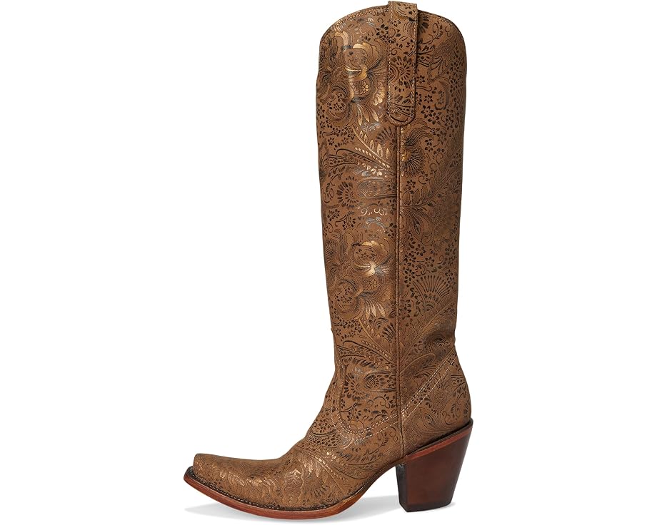Ковбойские сапоги Corral Boots A4588 с цветочным тиснением