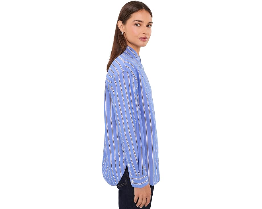 Madewell The Easy рубашка в полоску из хлопка