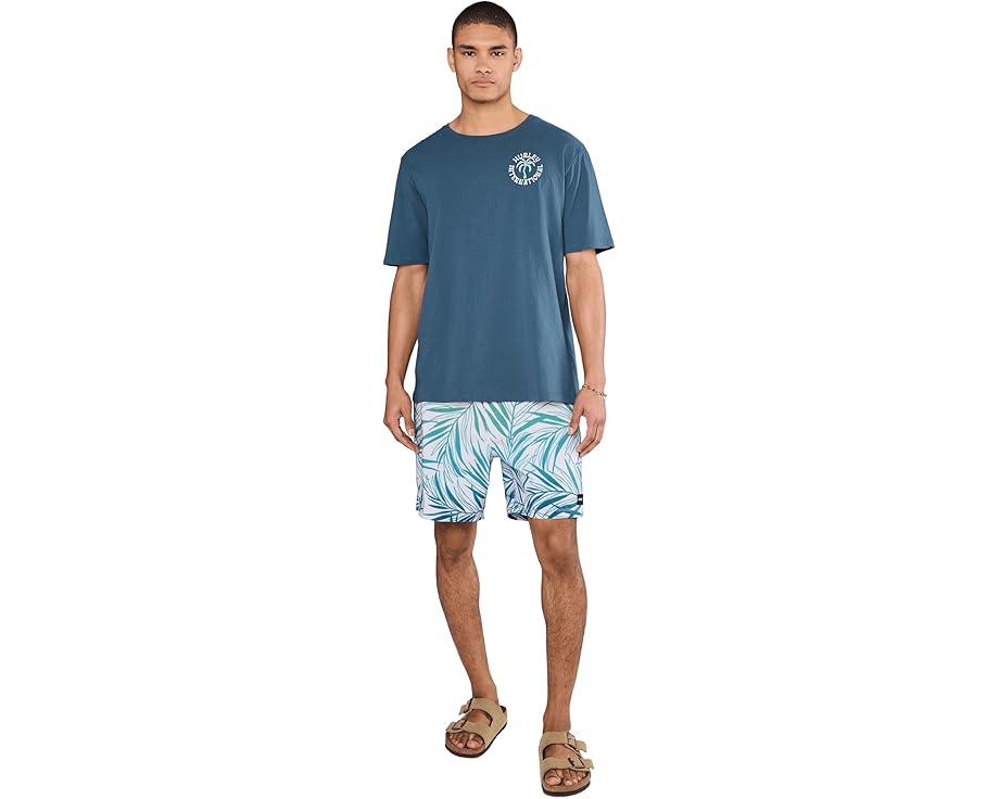 Плавки Hurley Phantom Eco Classic Slub Zip 18 с карманом на молнии