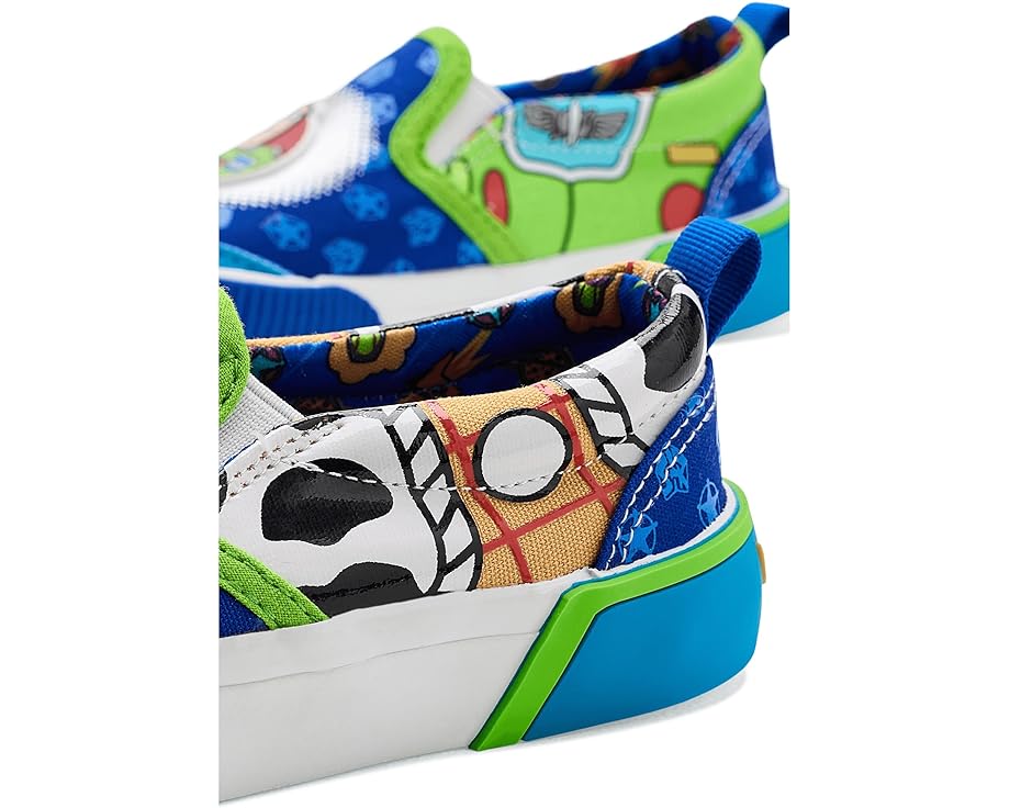 Кеды Toy Story Slip On от Ground Up с Баззом и Вуди