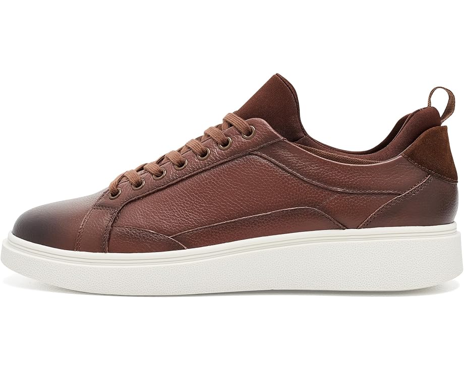 Кроссовки Steve Madden Panthr мужские на платформе из кожи цвета коньяк